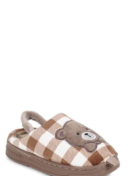 Piazza Shoes Girls Slippers Brown