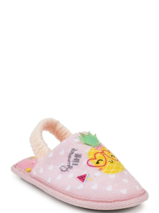 Piazza Shoes Girls Slippers Pink