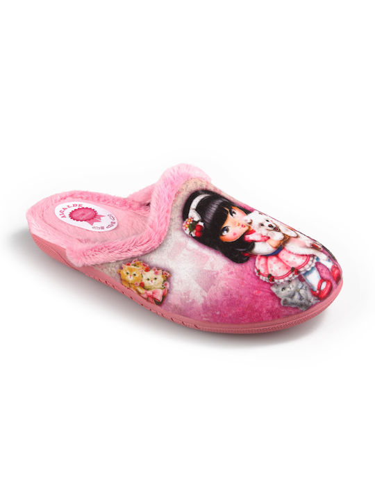 Fshoes Girls Slippers Pink