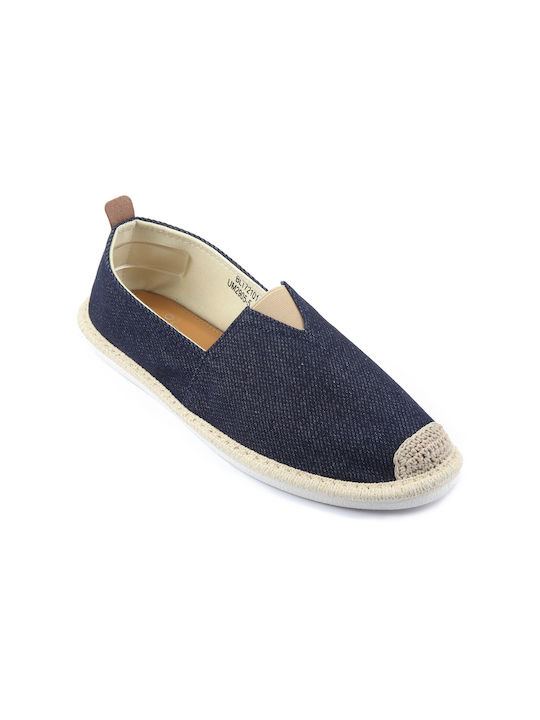 Fshoes Men's Espadrilles Blue