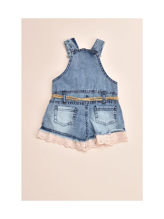 Potre Kids Denim Overall Blue