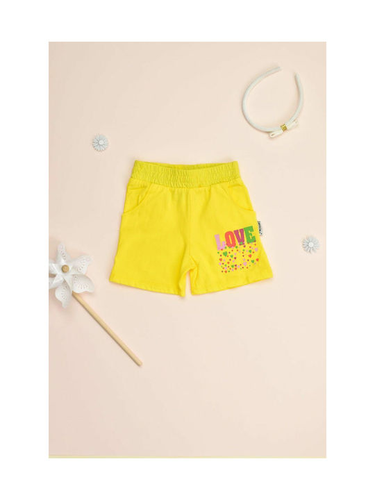 Potre Kinder Shorts/Bermudas Stoff Gelb