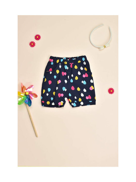 Potre Kids Shorts/Bermuda Fabric Navy Blue