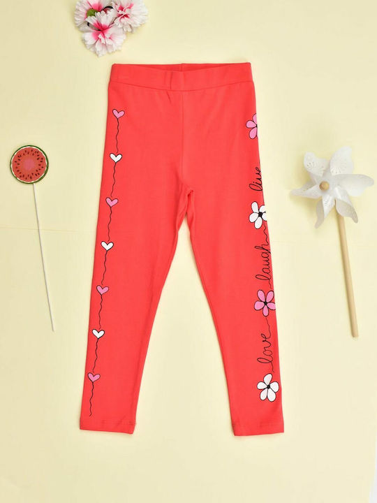 Potre Kinder Leggings Lang Orange