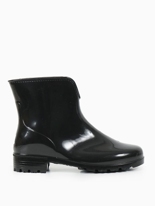 Piazza Shoes Women's Patent Leather Boots Black