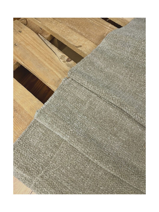 Koulis Carpets Σετ Καλοκαιρινά Χαλιά Κρεβατοκάμαρας Βαμβακερά Γκρι 0018-00031-070 3τμχ