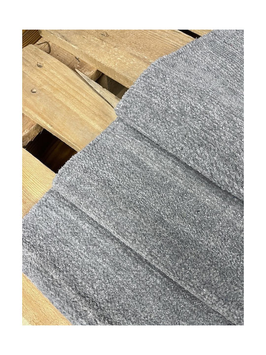 Koulis Carpets Σετ Καλοκαιρινά Χαλιά Κρεβατοκάμαρας Βαμβακερά Γκρι 0018-00033-070 3τμχ
