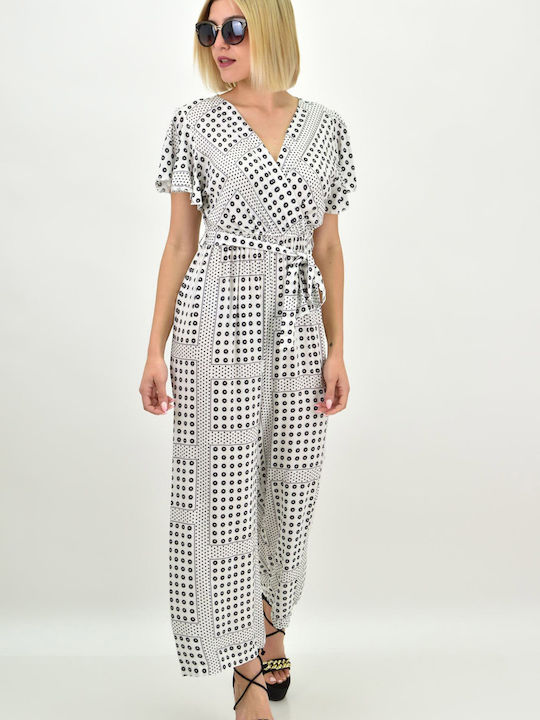 Women's Sleeveless One-piece Suit Multicolored