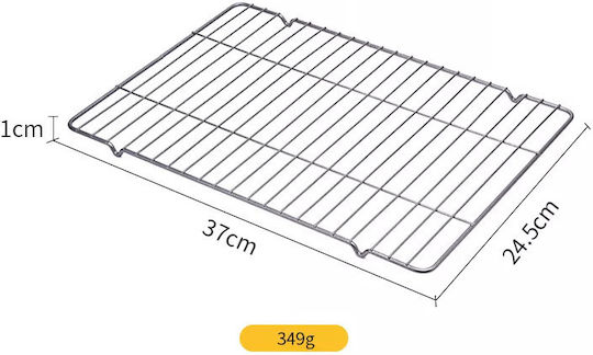 Sugar Love Metallic Grill Rack Nonstick with Legs