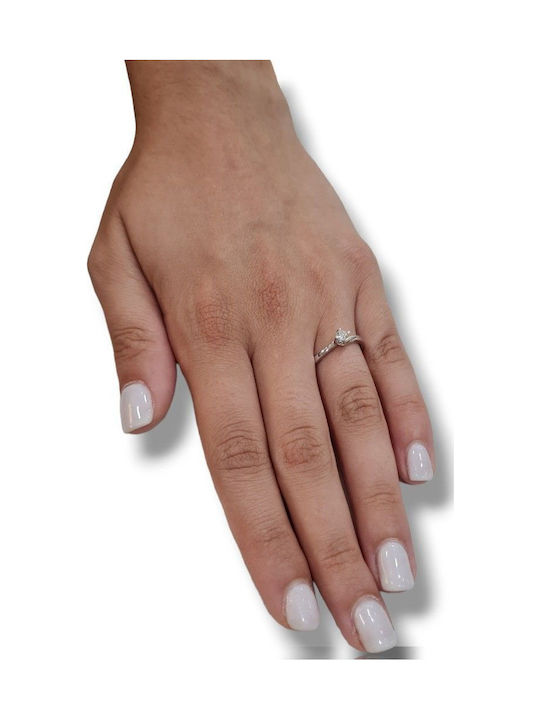 Mentzos Single Stone with Diamond