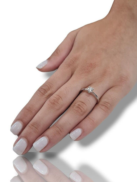 Mentzos Single Stone with Diamond