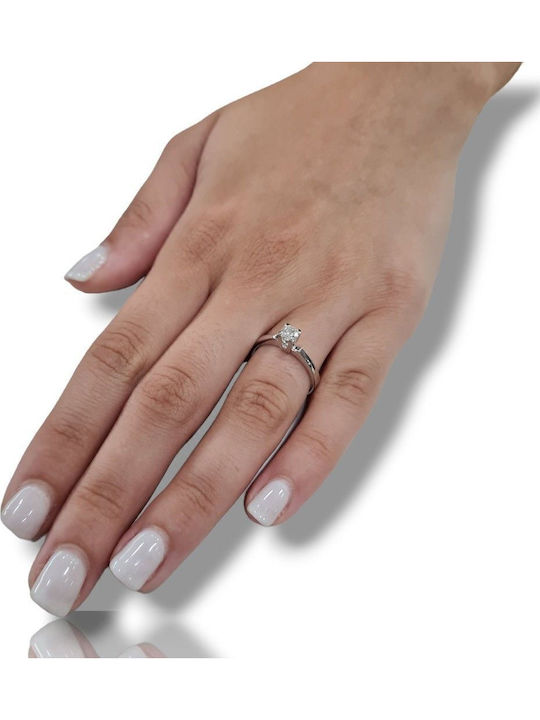 Mentzos Single Stone with Diamond