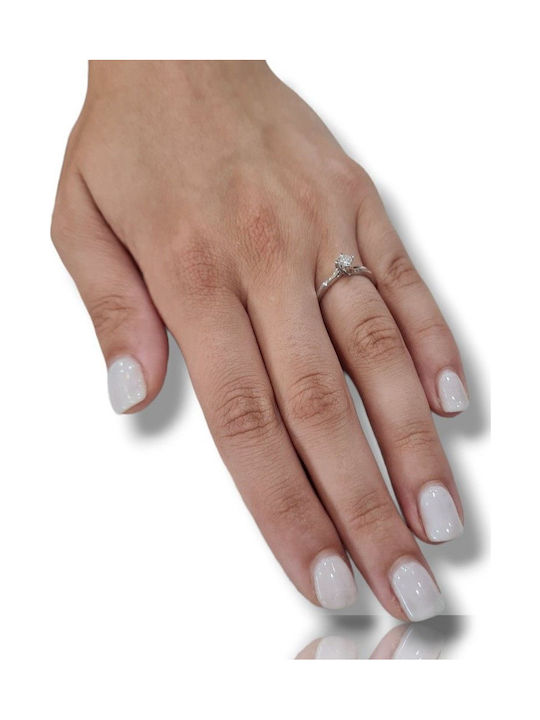 Mentzos Single Stone with Diamond