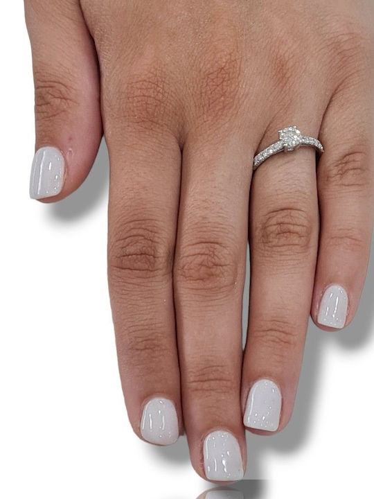 Mentzos Single Stone with Diamond