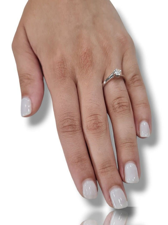 Mentzos Single Stone with Diamond