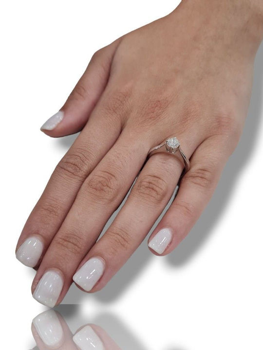 Mentzos Single Stone with Diamond