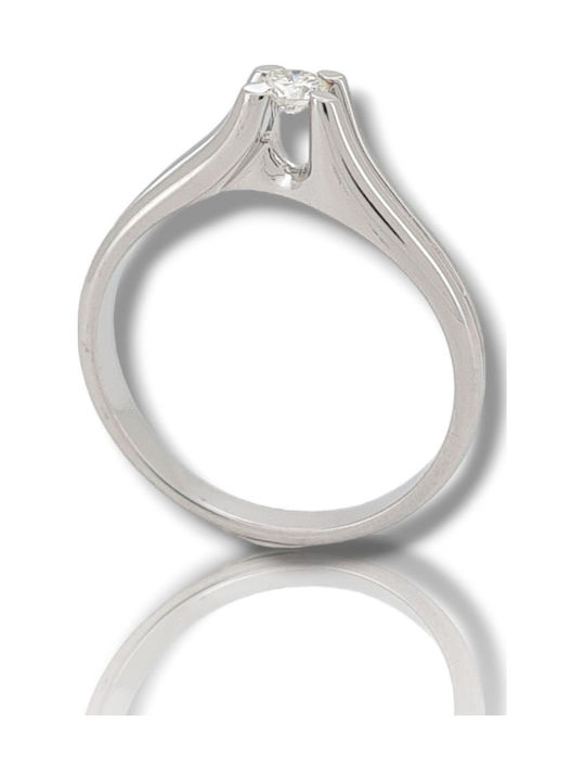 Mentzos Single Stone with Diamond
