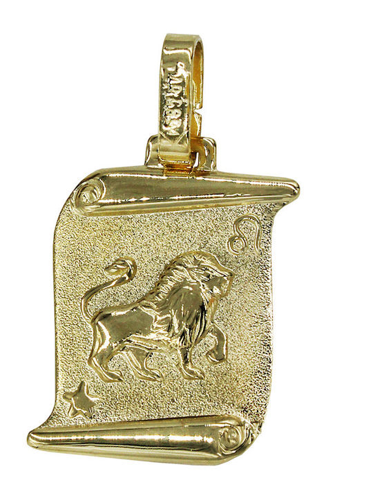 Roloi Kaliamanis Anhänger Kinder Amulett mit Kette aus Gold 14K ZP1001