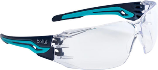 Bolle Safety Glasses for Protection with Transparent Lenses 1pcs