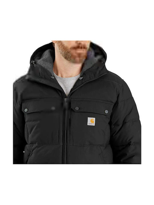 Montana Winter Jacket Puffer Waterproof and Windproof Black