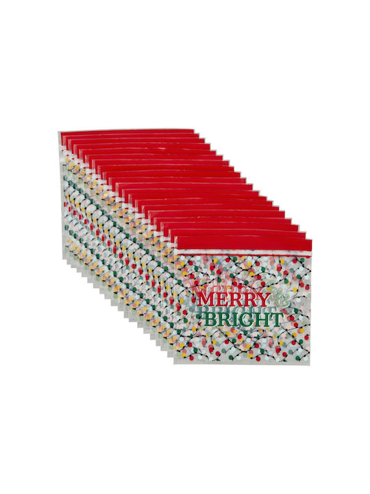 Σακουλάκια Τροφίμων Πλαστικά Zip Wilton "merry & Bright" 20 Τεμ 17,5x14,5 Εκ 062.29.132