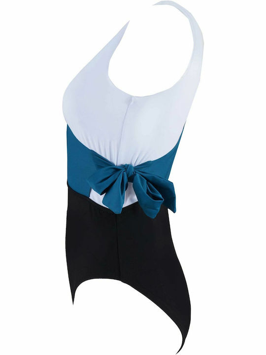 G Secret One-Piece Swimsuit with Padding Blue