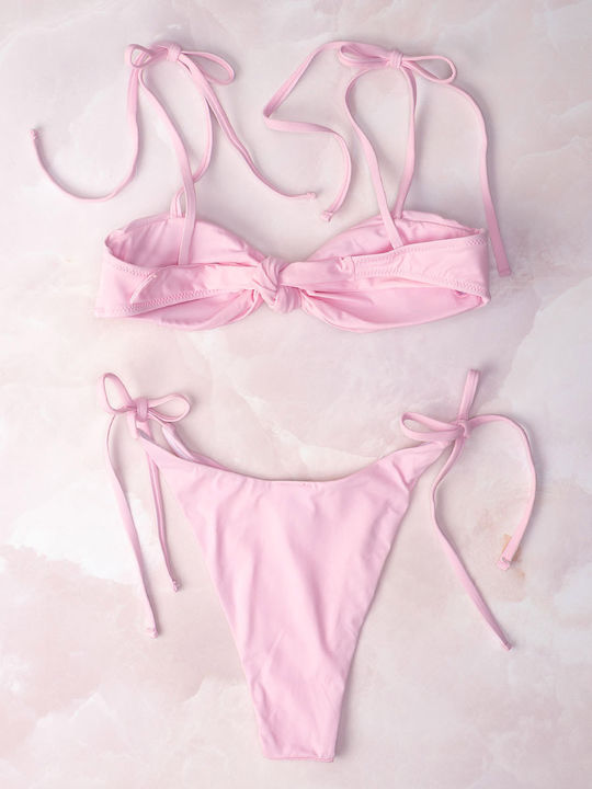 Set Bikini Triangle & Brazil Pink