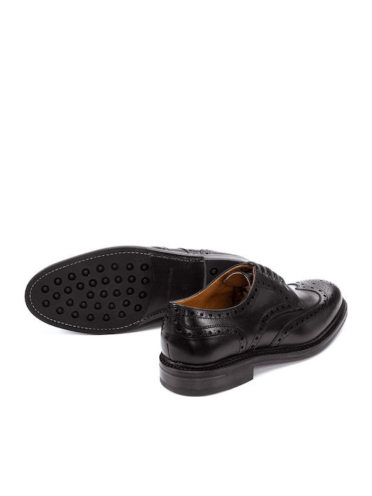 Men's Leather Oxfords Black