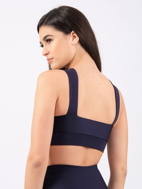 Women's Sports Bra without Padding Navy Blue