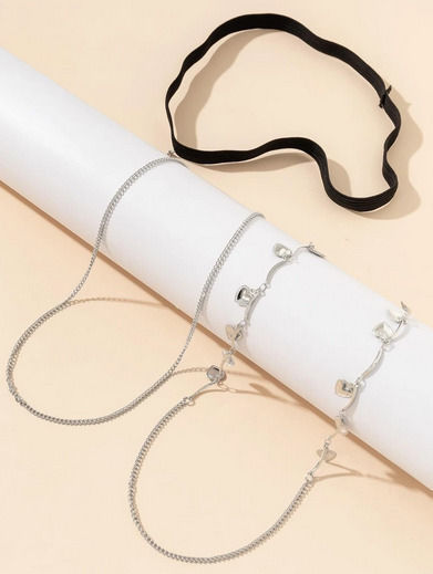 Tatu Moyo Accesorii sexy Argintiu