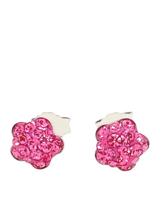 Xryseio Cercei Studs Cu Pietre Din Argint
