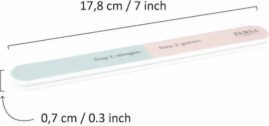 Parsa Nagelfeilen Gerade Papier 016002791