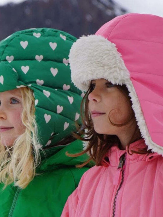 Kids Beanie Knitted Green