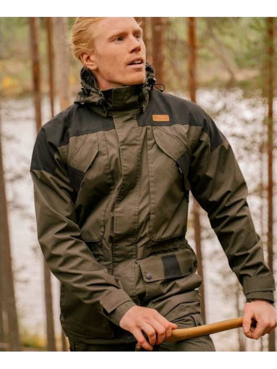 Pinewood Lappland Extreme 2.0 Αδιάβροχο Κυνηγετικό Μπουφάν Moss Green/ Black