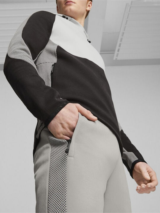 Sweatpants with Elastic Gray