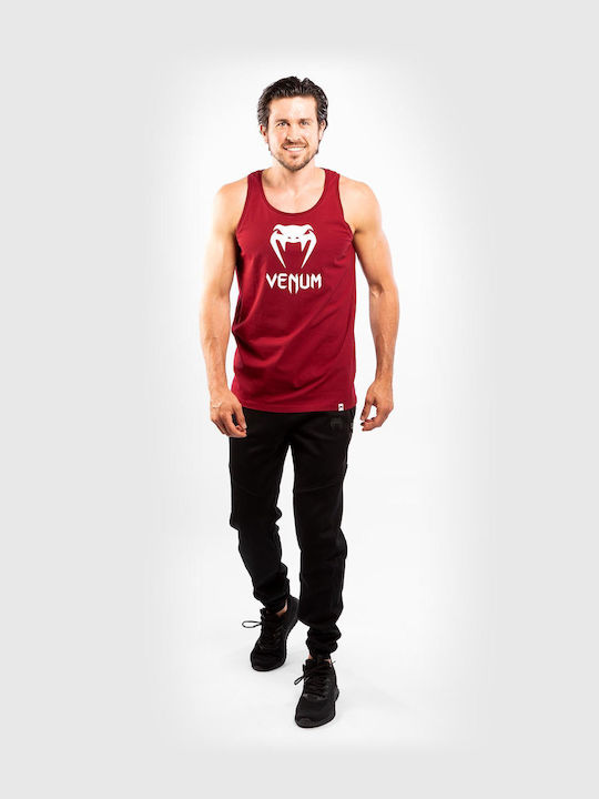 Venum Classic Herren Ärmellos T-Shirt VENUM-04270-033 für MMA Rot