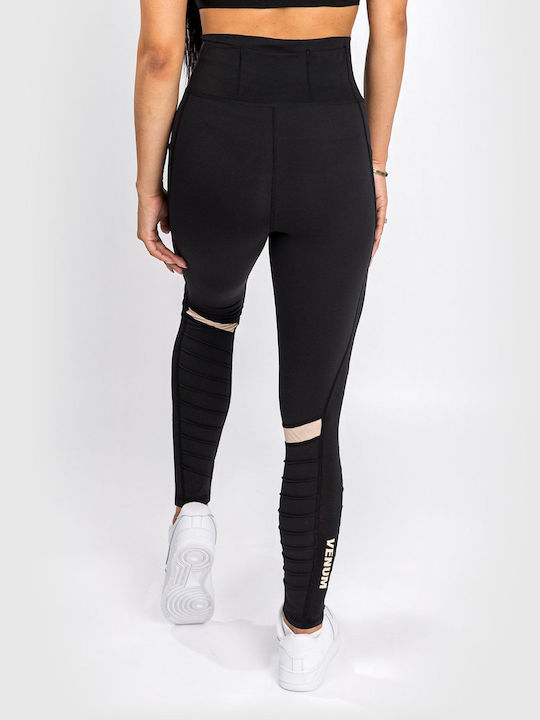 Venum Lang Frauen Kampfsport Leggings Schwarz