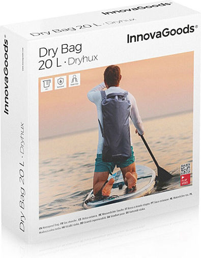 InnovaGoods Dryhux Waterproof Bag Backpack Beige