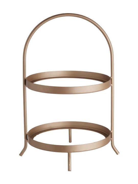 Butlers Ξύλινη Εταζέρα Καφέ Ø35xY35cm Π35xΜ35xΥ35cm