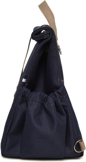 The Lunch Bags Σχολικό Ισοθερμικό Τσαντάκι Φαγητού Χειρός 8lt Μπλε 26x19x28cm