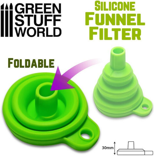 Green Stuff World Silicone funnel filter Aξεσουάρ Μοντελισμού 1τμχ