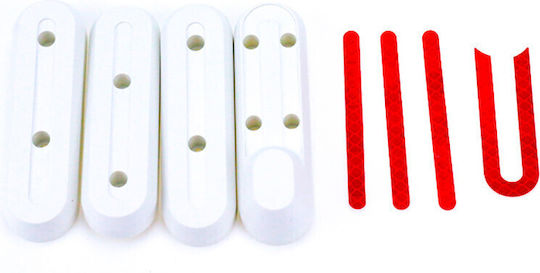 Ewheels Reflektor für Elektro-Roller Xiaomi in Rot Farbe 67731-01