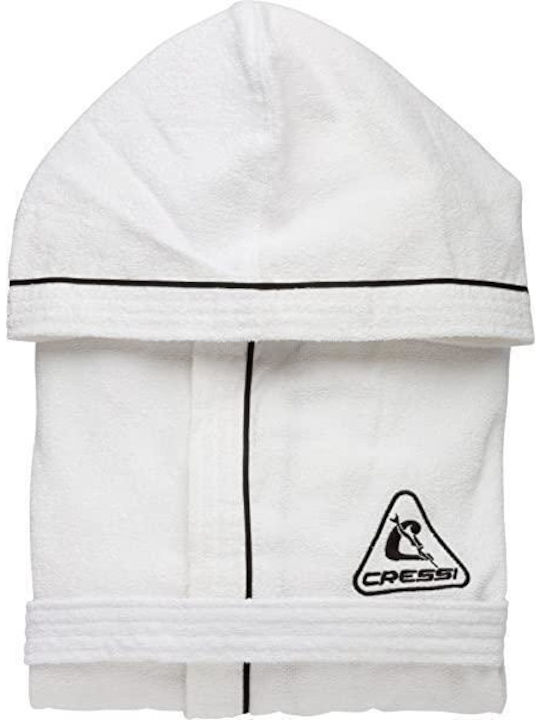 CressiSub Swimming Bathrobe White XVA8230