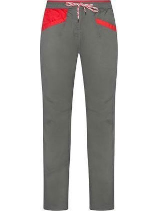 La Sportiva Temple Women's Climbing Long Trousers Gray