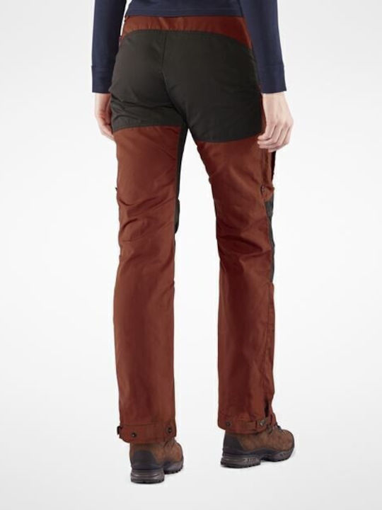 Fjallraven Vidda Pro Γυναικείο Μακρύ Παντελόνι Πεζοπορίας Πορτοκαλί
