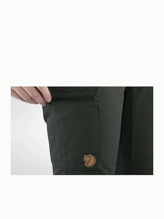 Fjallraven Kaipak Femei Lung Pantaloni de drumeție Roșu
