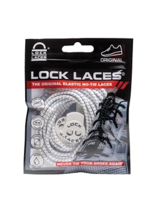 Lock Laces Original Κορδόνια Παπουτσιών Ελαστικά 2τμχ 122cm