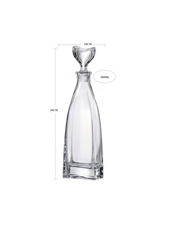 Novaker Crystal Wedding Decanter Τransparent