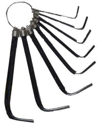 Kinzo Set 8 Allen Wrenches