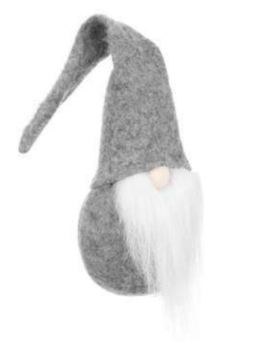 Iso Trade Weihnachtliche Stoff Figur Zwerge Gray Länge 8cm